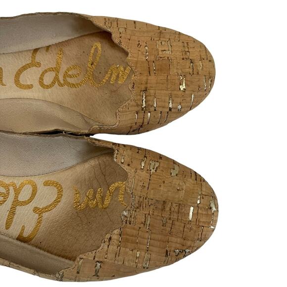 Sam Edelman Augusta Cork Ballet Flats - Picture 5 of 10